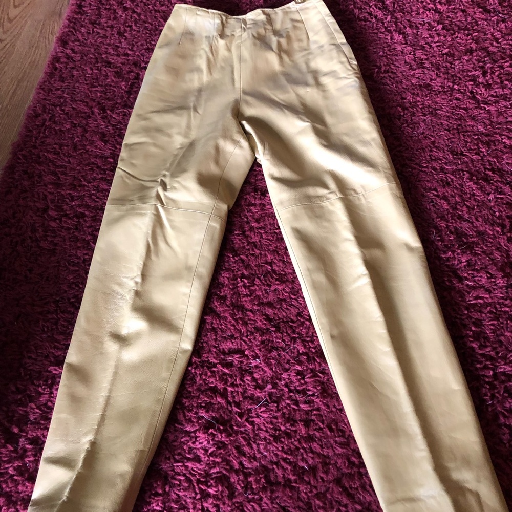 Leather pants